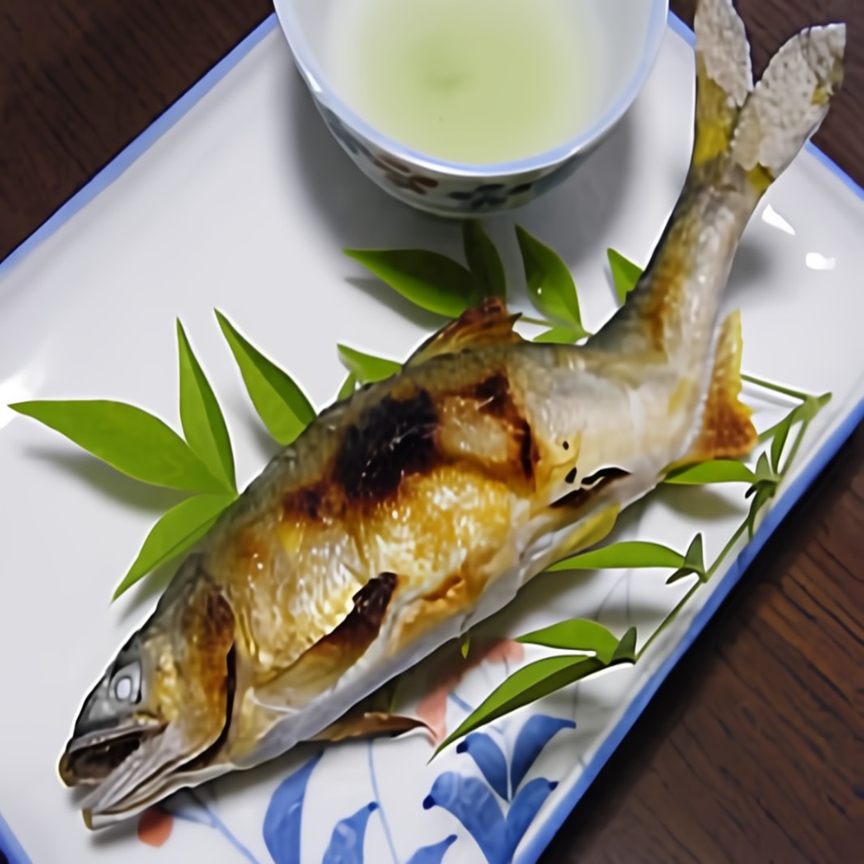 アユの塩焼き